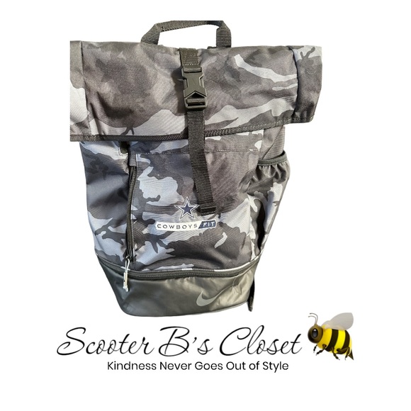 Nike Other - NIKE Dallas Cowboys Camo Duffle Backpack COWBOYS FIT 🐝